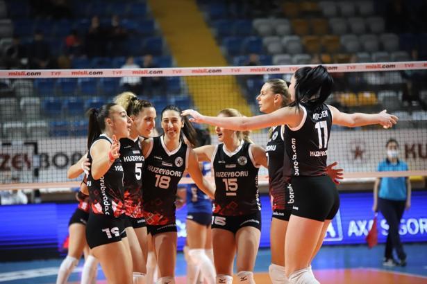 Kuzeyboru-Sarıyer Belediyespor maç sonucu: 3-2