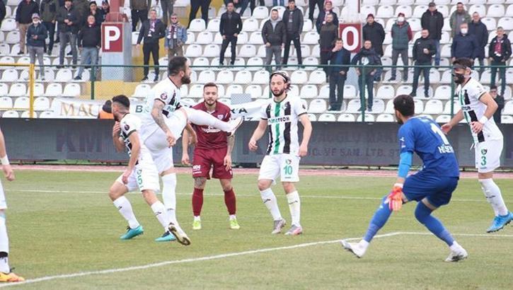 Bandırmaspor - Denizlispor maç sonucu: 3-4