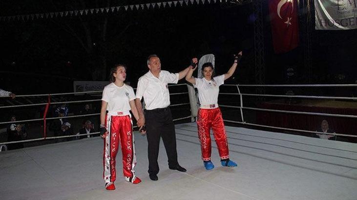 Kick Boks Bahar Turnuvası'nda şampiyon Bursa İnegöl Şekerspor Kulübü