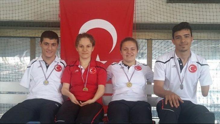 Yüzmede bu kez Hırvatistan'da engel tanımadık