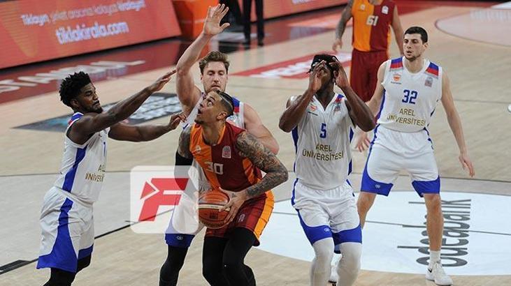 Galatasaray, Arel Üniversitesi Büyükçekmece'ye şans tanımadı