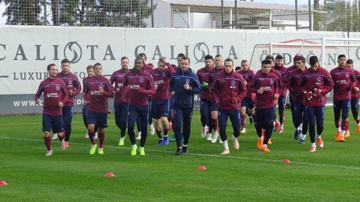 Trabzonspor'da Sosa ve Toure idmana katılmadı
