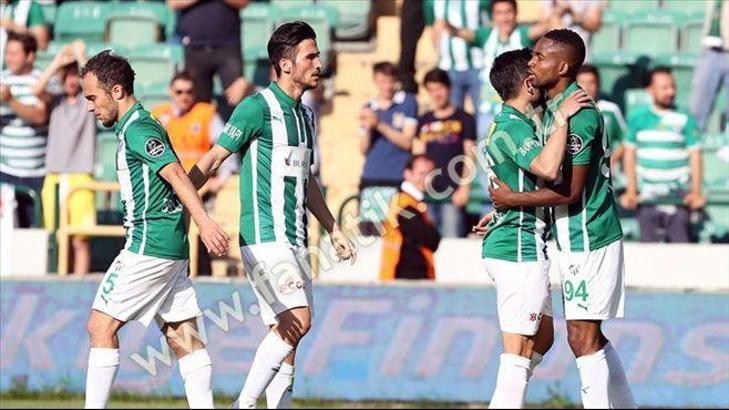 Bursaspor'da 7 gol sevinci