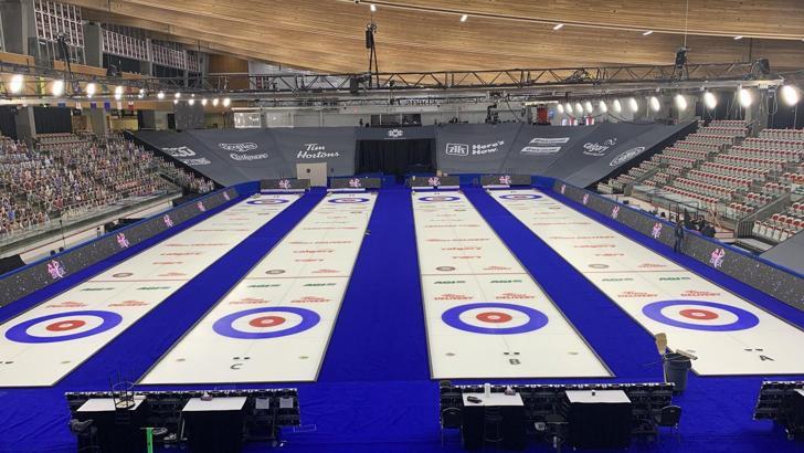 Curling Şampiyonası'nda gençlerden ikinci galibiyet