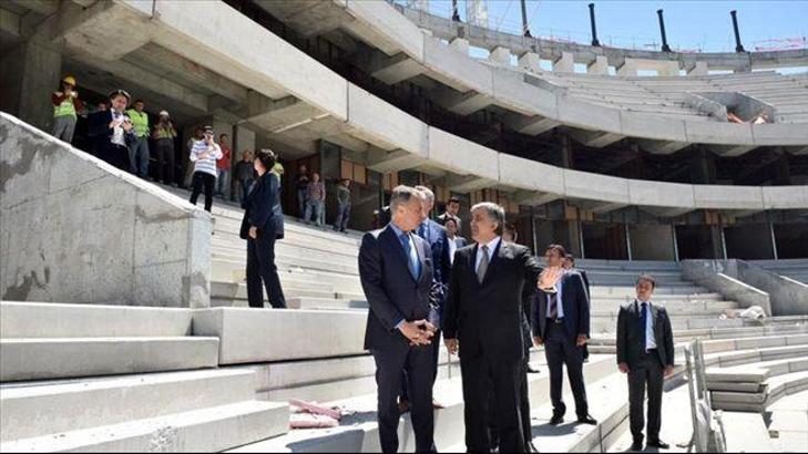 Vodafone Arena'da ilk divan bugün