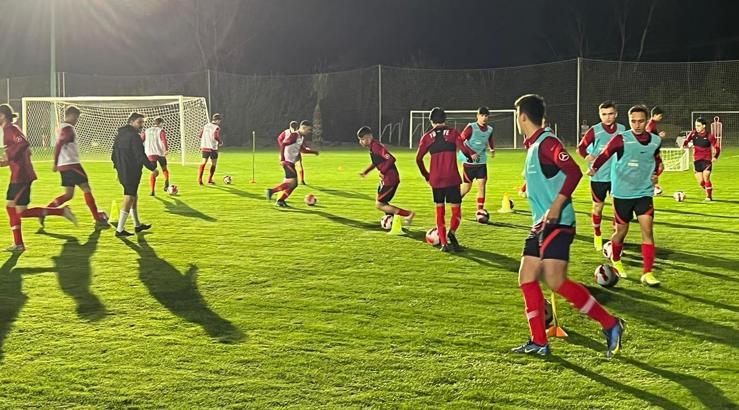 U17 Milli Takımı, Danimarka maçlarının hazırlıklarına başladı