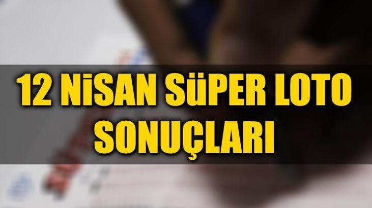 12 Nisan Süper Loto sonuçları - Süper Loto çekiliş sonuçları