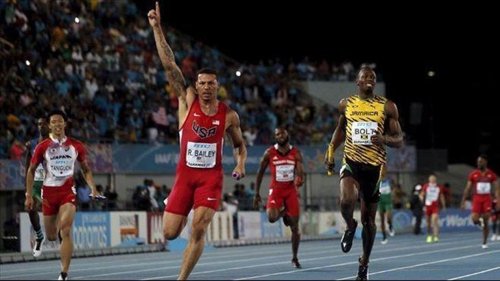 ABD takımı Usain Bolt'u geçti