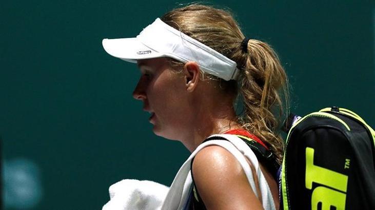 Wozniacki'den erken veda