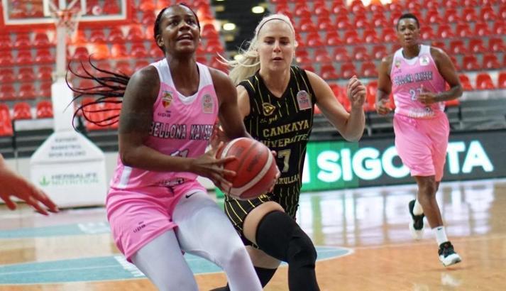 Bellona Kayseri Basketbol-Çankaya Üniversitesi maç sonucu: 73-87