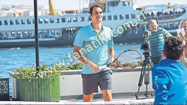 Roger Federer şov!