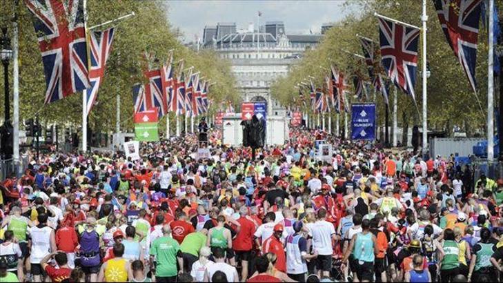 Londra'da maraton heyecanı
