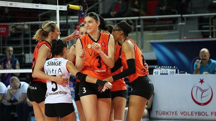 Eczacıbaşı VitrA, CEV Kupası'nda yarı finalde!