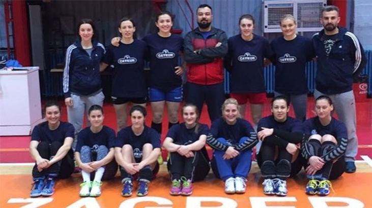 Hentbolda Ardeşen Gençlik avantajı kaptı