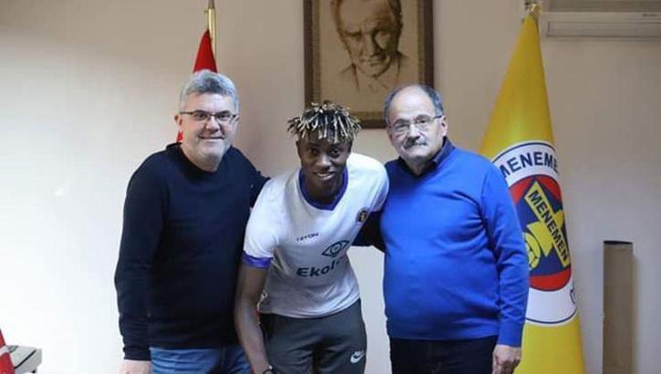 Menemenspor'da Rasheed gitti borcu kaldı