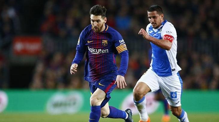 Lionel Messi ‘40'ı gördü