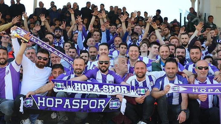 Artvin Hopaspor'da play-off sevinci