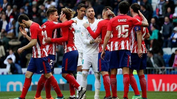 Real Madrid-Atletico Madrid maç sonucu: 1-1
