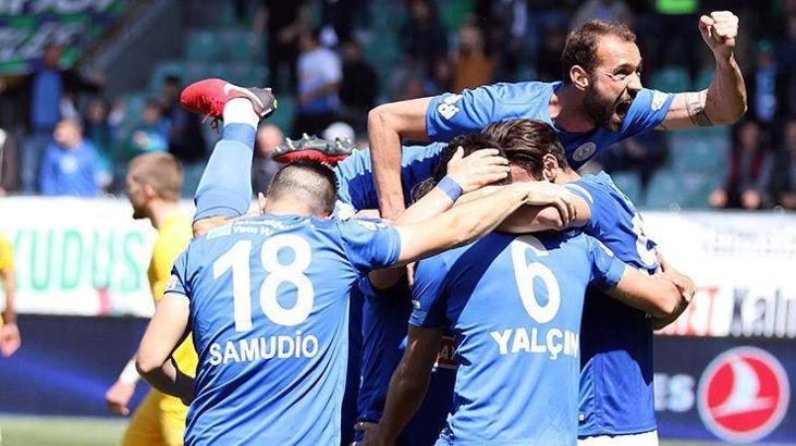Çaykur Rizespor-Eskişehirspor maç sonucu: 4-1