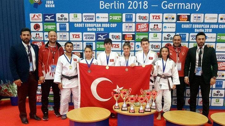 Türkiye, Ümitler Judo Avrupa Kupası'nda 2 altın, bir gümüş ve 3 bronz madalya kazandı