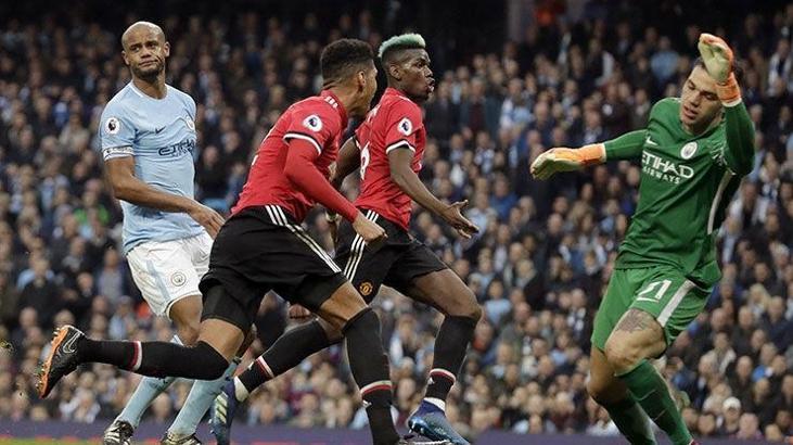 Manchester City-Manchester United maç sonucu: 2-3