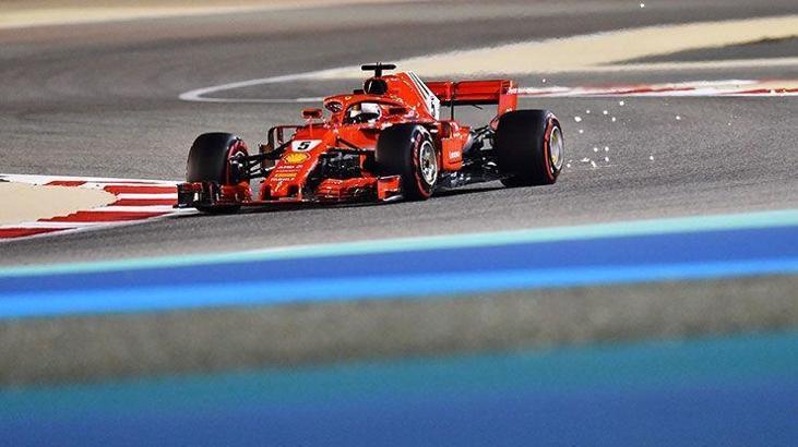 Bahreyn'de pole pozisyonu Vettel'in