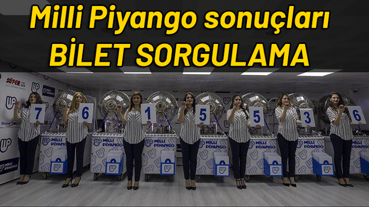 Milli Piyango bilet sorgulama | Milli Piyango sonuçları 2019