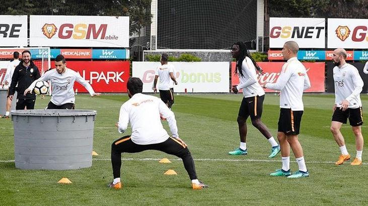 Galatasaray, Gençlerbirliği maçı hazırlıklarını sürdürdü