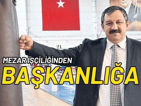 Mezar işçiliğinden başkanlığa