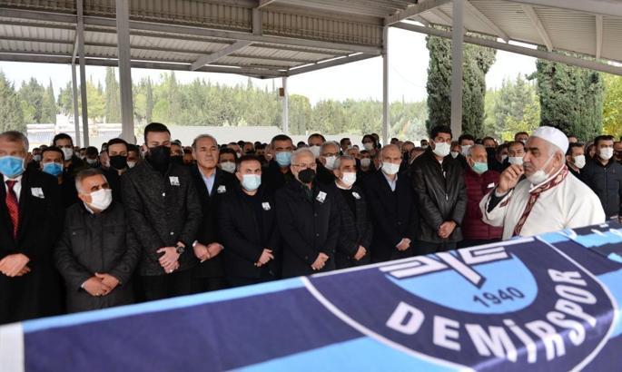 Adana Demirspor'un eski başkanı Mehmet Gökoğlu son yolculuğuna uğurlandı