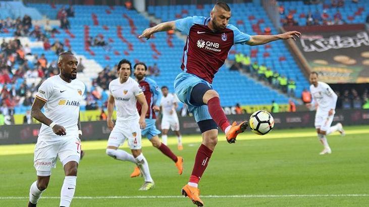 Trabzonspor - Kayserispor maç sonucu: 4-0