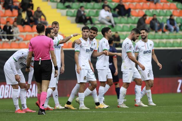 Alanyaspor - Mardin 1969 Spor maç sonucu: 5-0