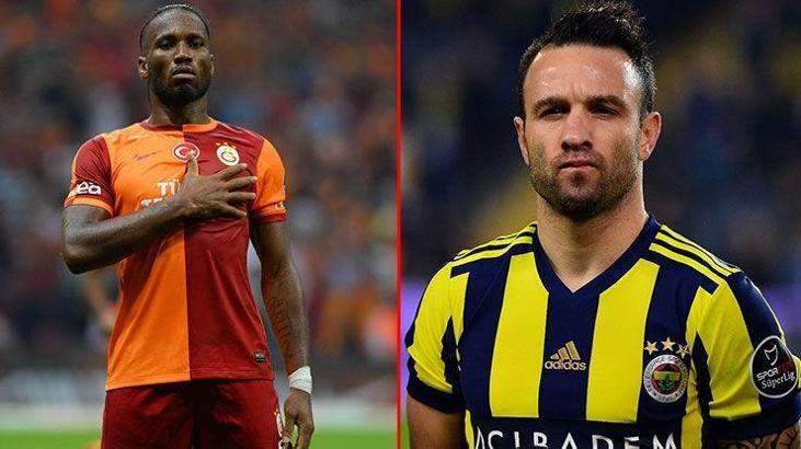 Fenerbahçeli Mathieu Valbuena ve eski Galatasaraylı Didier Drogba'ya büyük onur!