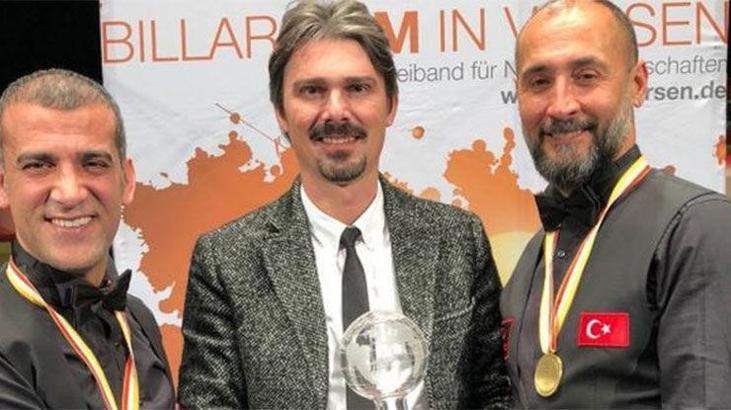 Bilardoda dünya üçüncüsü olduk