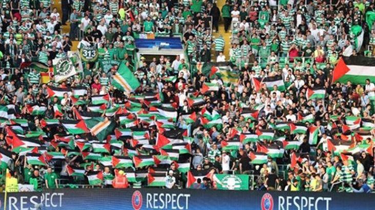 Filistinlilerin sesi Celtic taraftarı