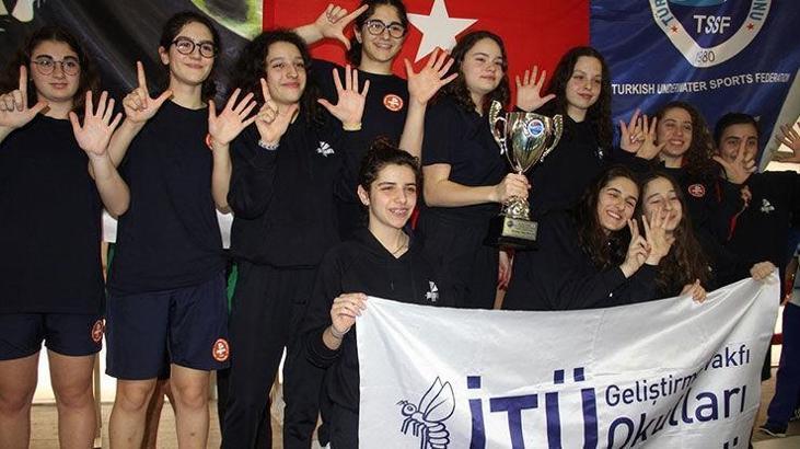 Paletli yüzmede beş Türkiye rekoru kırıldı