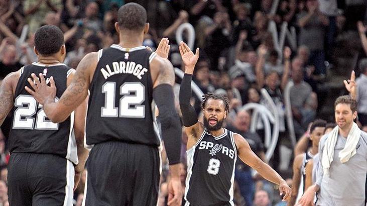 Spurs, Rockets'ın serisini bitirdi