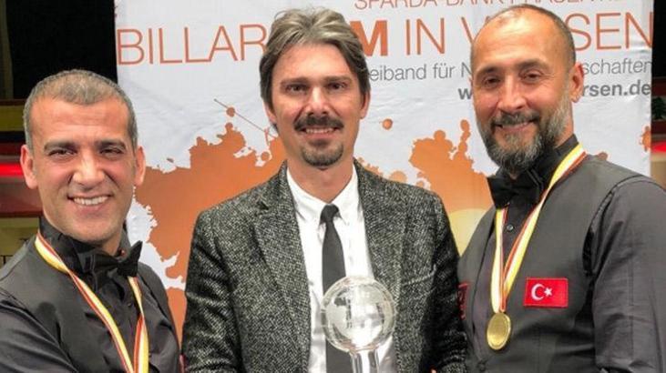 Bilardoda dünya üçüncülüğü