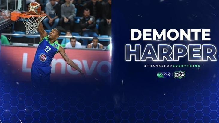 TOFAŞ'ta Demonte Harper ile yollar ayrıldı