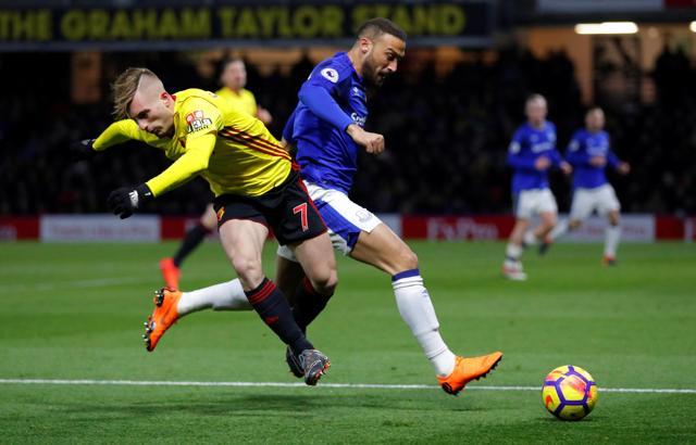 Cenk Tosun'lu Everton deplasmanda mağlup