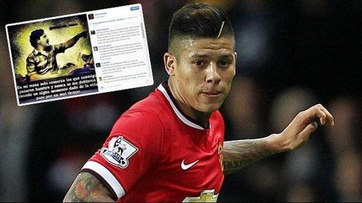 Manchester United'lı Rojo'dan büyük skandal!