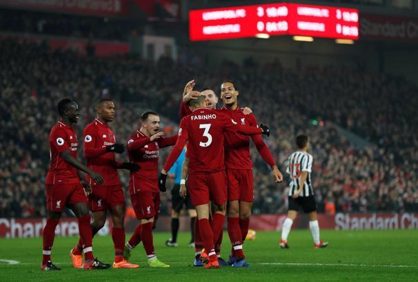 Liverpool-Newcastle United maç sonucu: 4-0