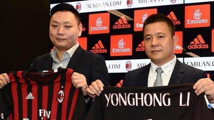Milan'ın sahibi Yonghong Li'den açıklama...