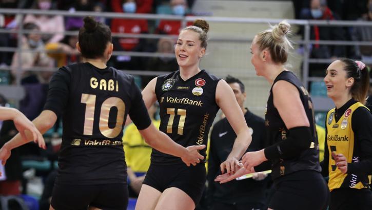 VakıfBank, Avrupa'da da hız kesmiyor