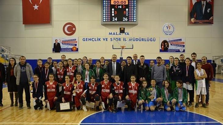 Okullararası Basketbol Yıldızlar müsabakaları sona erdi