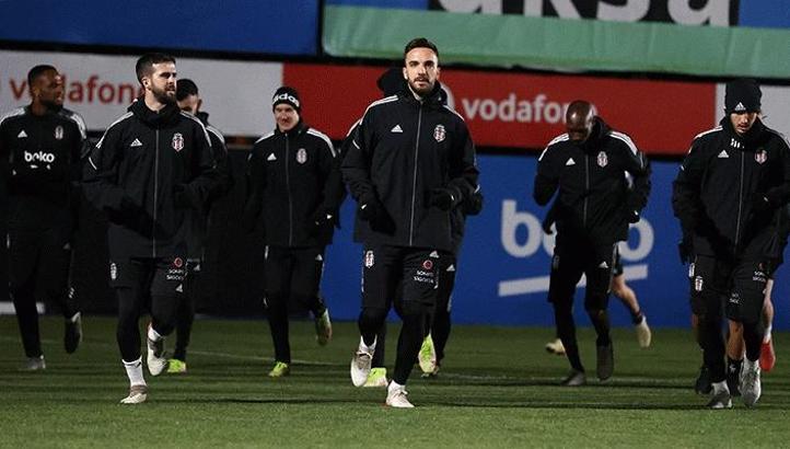 Beşiktaş'ta Göztepe mesaisi tamamlandı