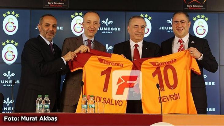 Galatasaray Jaunesse ile sponsorluk anlaşması imzaladı