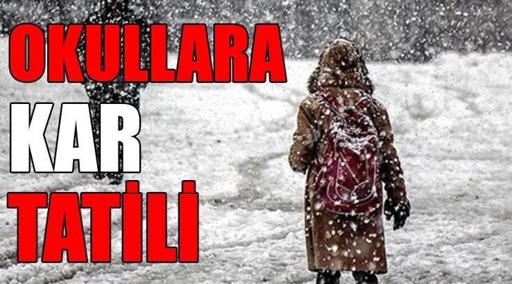 Ankara, Sivas, Bilecik, Bursa, Eskişehir, Kütahya ve Balıkesir'de okullar tatil edildi
