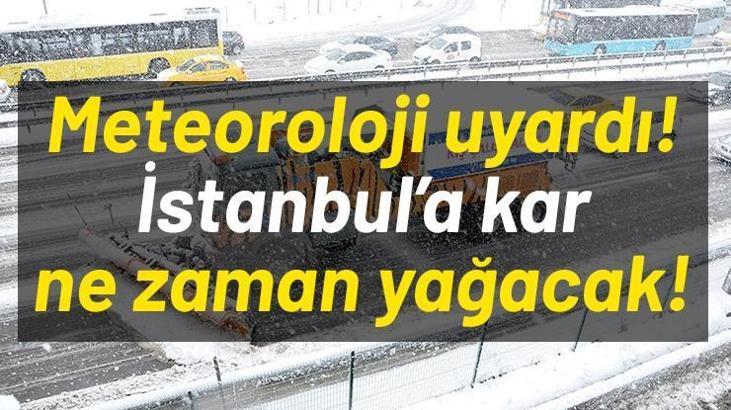 İstanbul'da kar ne zaman yağacak? Okullar tatil olacak mı?