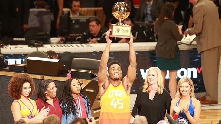 NBA smaç yarışmasını Mitchell kazandı